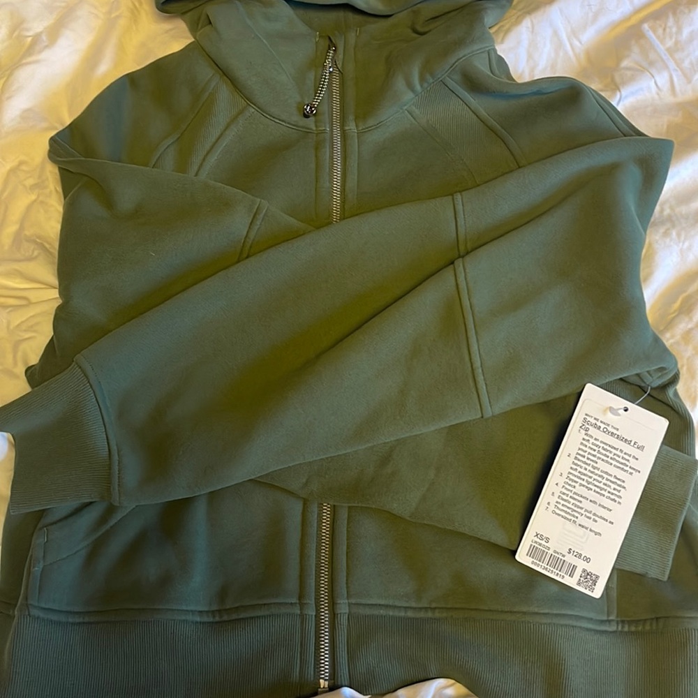 NWT Lululemon Oversized Scuba Full Zip